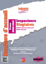 Brochure d'accueil des Inspecteurs stagiaires généralistes - Promo 2020-2021